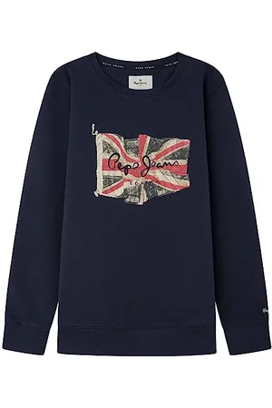 Pepe Jeans Flag Logo Crew Sweatshirt 8 Years