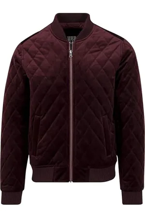 Urban classics Kurtka męska Diamond Quilt Velvet, , M