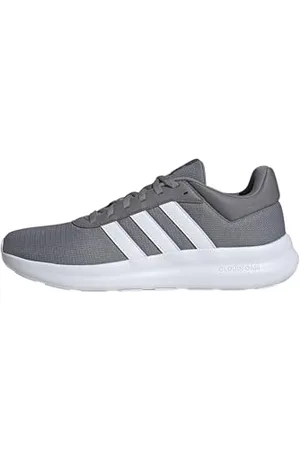 adidas Mężczyźni LITE RACER 4.0 SHOES, Grey Three/Cloud White/Cloud White, 44 EU
