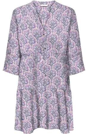 ONLY Onlnova Life Vis Thea Sleeve Dress AOP, , XL