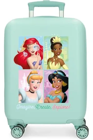Disney Joumma Princess Walizka kabinowa niebieska 33 x 50 x 20 cm sztywny 2 kg zamek szyfrowy z boku ABS 2 kg 33 l bagaż podręczny, , Talla única, walizka kabinowa
