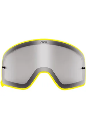 Oneal | Części zamienne do gogli motocrossowych | Motocykl Enduro | wysokiej jakości i odporne na uderzenia, ze 100% ochroną UV | B 50 Gogle Yellow Spare Leans | Yellow