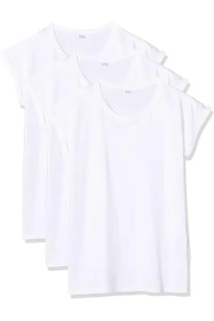 Build Your Brand Damski T-shirt Multipack Ladies Extended Shoulder Tee 3-Pack dostępny w wielu wariantach kolorystycznych, rozmiary XS - 5XL