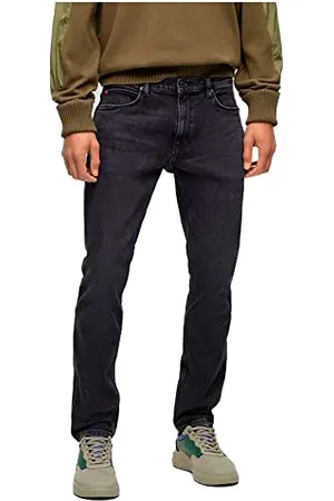 HUGO BOSS Męskie spodnie jeansowe 734, Charcoal10, 2932, , 29W / 32L