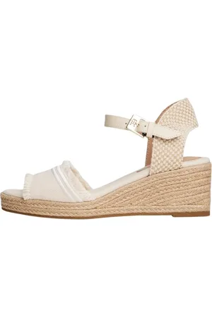 Tommy Hilfiger Fw0fw08879 Fringe Canvas Medium Wedge damskie espadryle, , 41 EU