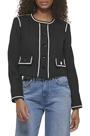 Karl Lagerfeld Damska kurtka sportowa Tweed Long Sleeve Everyday Fashion Sport Jacket, , 34