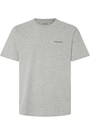 Pepe Jeans Męska koszulka Axel C, szara, XXL, , XXL