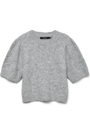 VERO MODA VMNOVAH SS O-Neck Puff Pulower GA NOOS, , XS
