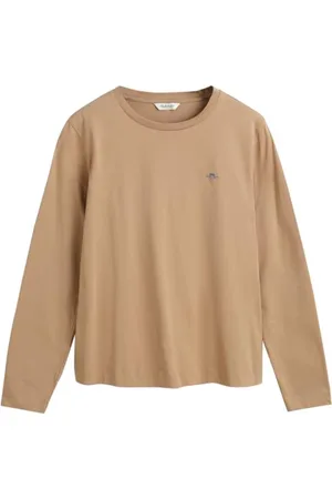GANT REG Shield LS T-Shirt, , S