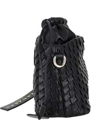 Ermanno Firenze Teagan, torba unisex dla dorosłych, czarna