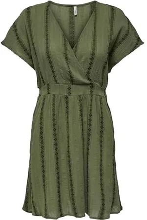 ONLY Damska sukienka Onlliana S/S PTM, , XL
