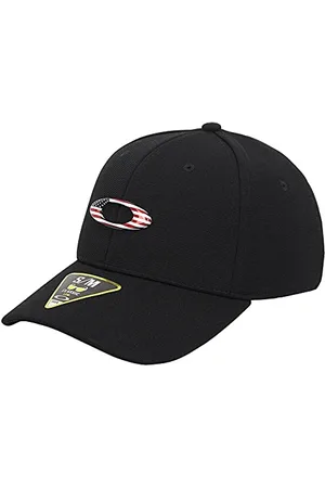 Oakley Tincan Męska czapka, czarna American Flag, rozm. S-M
