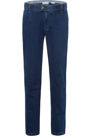 Brax Eurex by Brax Męskie Spodnie Dżinsy w stylu Jim Tapered Fit, , 52