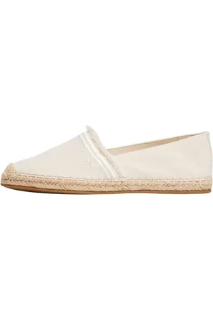 Tommy Hilfiger Damskie frędzle płótno zamknięte Espadryle Fw0fw08881, , 38 EU