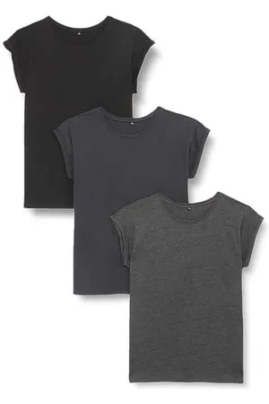 Build Your Brand Damski T-shirt Multipack Ladies Extended Shoulder Tee 3-Pack dostępny w wielu wariantach kolorystycznych, rozmiary XS - 5XL, , XS