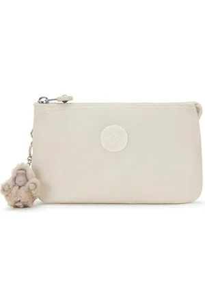 Kipling CREATIVITY L Duża torebka, woreczki, etui, (Biały)
