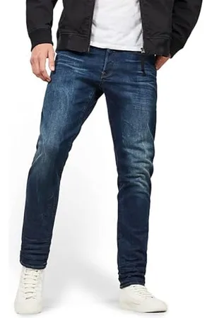 G-Star RAW 3301 Straight Tapered Dżins Mężczyźni,czarny (Faded Charcoal B455-a797),31W / 34L