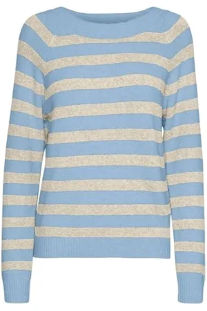 VERO MODA Vmdoffy Ls O-Neck Blouse Ga Noos, , XS