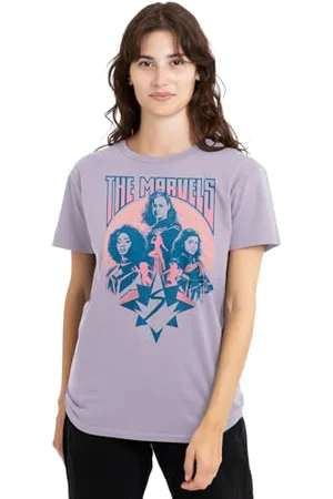 Marvel Studios The s Quantum Heroes Niebieska koszulka damska, lawendowa, XL, , XL