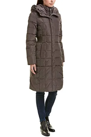 Cole Haan Damski płaszcz puchowy Taffeta Down Coat with Bib