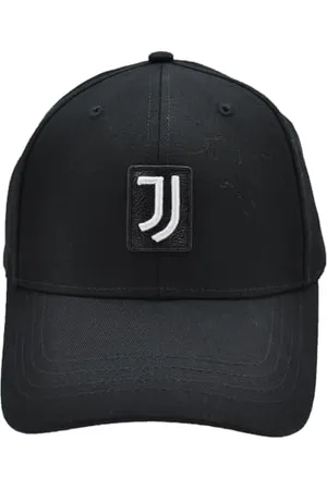 Juventus 100% CO 133593 Haftowana skórzana czapka z daszkiem, , rozmiar uniwersalny