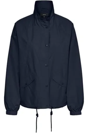VERO MODA VMSIRI Short Jacket GA ENT Parka, Navy Blazer, XS, , XS
