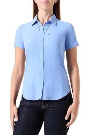 Fjällräven Fjallraven 87037-537 High Coast Lite Shirt SS W Koszula Damska Ultramarine Rozmiar XXS, , XXS