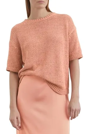 Marc O’ Polo Marc OPolo damski sweter z krótkim rękawem z dzianiny, luźny krój, , XXS