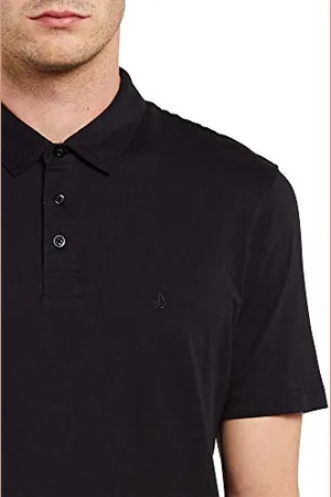 Volcom Męska koszulka polo Wowzer, nowoczesna, czarna, XXL