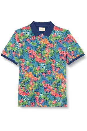 GANT Printed SS Polo, , 4XL