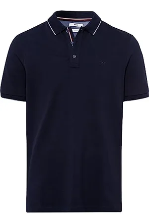 Brax Męska koszulka polo w stylu Pete U Piqué w jakości Hi-Flex, , XS