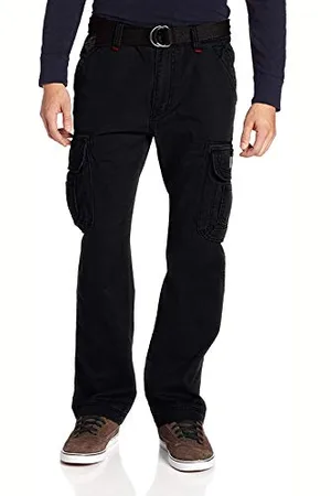 UNIONBAY Męskie spodnie cargo Survivor Iv Relaxed Fit, regularne oraz duże i wysokie rozmiary, , 46W / 30L