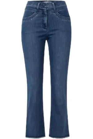 Brax Laura Kick 6/8 Light Denim & Colors, , 29W / 32L