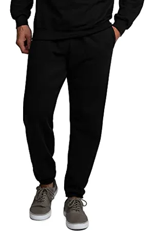 Fruit Of The Loom Spodnie joggery Eversoft z kieszeniami, luźny krój, odprowadzające wilgoć, oddychające, zwężane spodnie dresowe, L