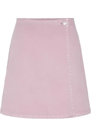 Pieces® Pcmille Hw Short Wrap Skirt Mm Rock, , XL