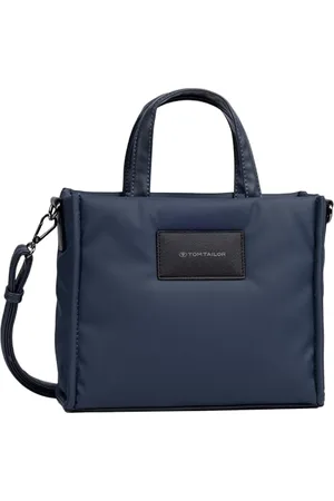 TOM TAILOR Patti damska torba na ramię Shopper z zamkiem błyskawicznym, mała, niebieska, , moda