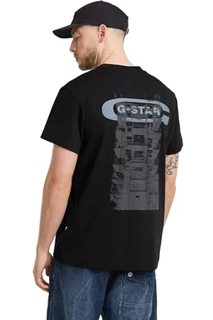 G-Star RAW Scaffolding Back rozm. Regular Tee, , XL