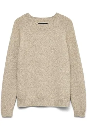 VERO MODA Vmdoffy Ls O-neck Blouse Ga Noos Sweter Kobiety, , S