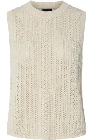 Pieces® Pcnuka Sl O-Neck Knit Noos Bc, , XL