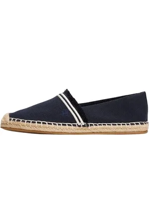 Tommy Hilfiger Damskie frędzle płótno zamknięte Espadryle Fw0fw08881, , 38 EU