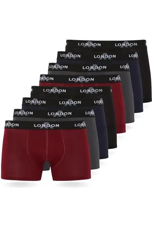 FM London Fitted Boxer Hipsterzy Mężczyźni, ,S