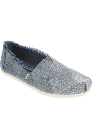 TOMS Damskie Alpargata Classic Espadrille, Ciemne Niebo Teksturowane Denim/Fray, 40 UK, , 42.5 EU