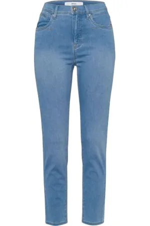 Brax Damskie dżinsy Style Mary S Ultralight Denim skrócone pięcioma kieszeniami, , 40, , 31W / 32L