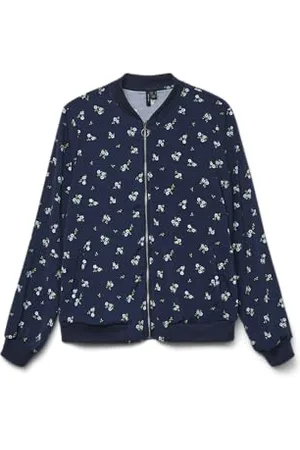 VERO MODA Vmcoco L/S Bomber AOP Ga WVN Noos, , S