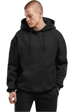Urban classics Męska bluza z kapturem Basic Oversized Hoody, swobodna męska bluza z kapturem, rozmiary S - 5XL, , XL