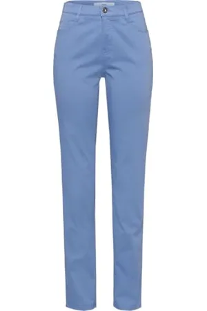 Brax Damskie Style Mary Smart Cotton spodnie, niebieskie (SKY), W26/L32 (rozmiar producenta: 34), , 26W / 32L