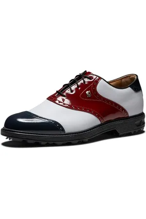 FootJoy Męskie buty golfowe Premiere Series Wilcox, białe/granatowe/wino, 42 EU, , 41.5 EU