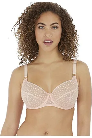 Freya Damski biustonosz Starlight Underwire Balcony K-Cup Side Support Bra Plunge-BH, , 75J