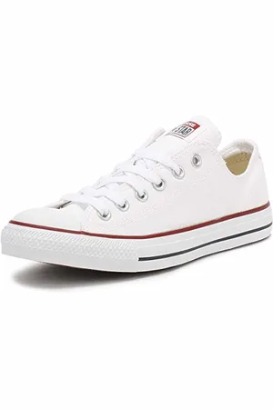 Converse Chuck Taylor All Star Season Ox Trampki dla Dorosłych, Uniseks, Biały, 42 EU
