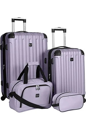 Travelers Club Midtown Hardside 4-częściowy zestaw podróżny do bagażu, , 4-Piece Set, Midtown Hardside 4-częściowy zestaw podróżny do bagażu
